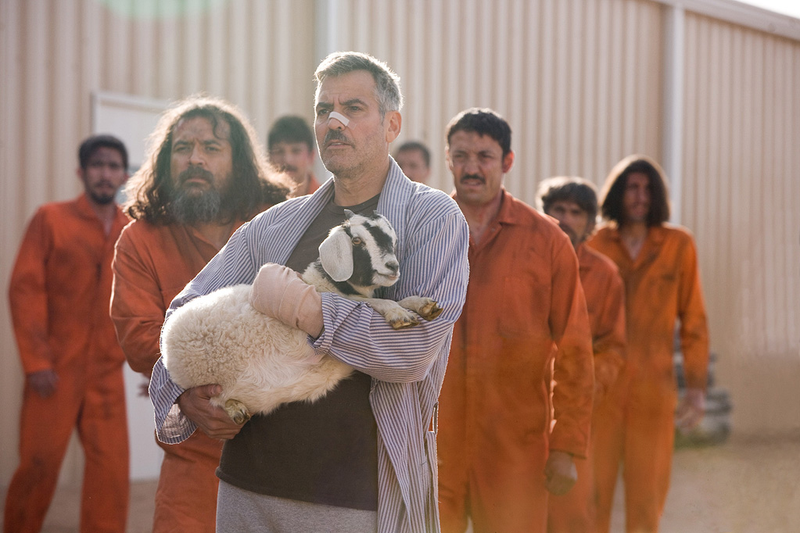 Illustration for article titled Men Who Stare At Goats Stills